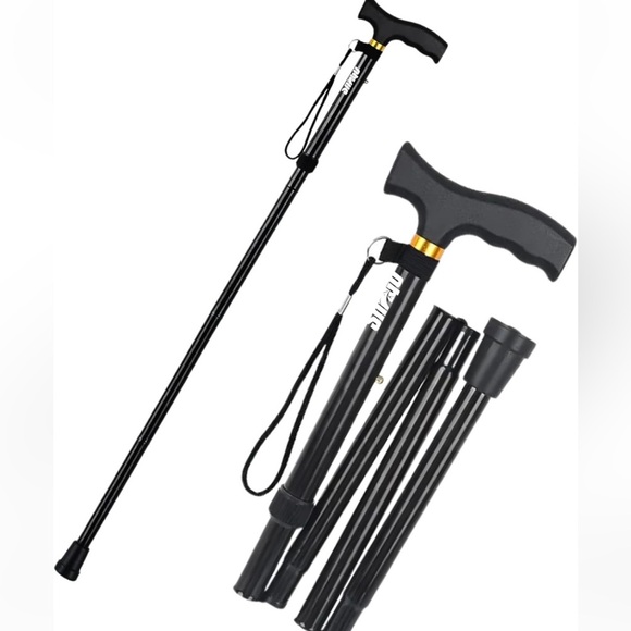 Adjustable/foldable cane - Picture 2 of 7